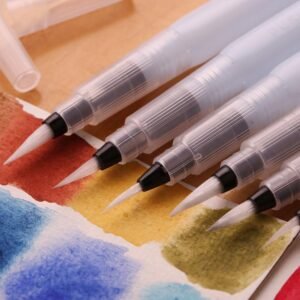 3 pcs/lot Water Piston Writing Watercolor Brush